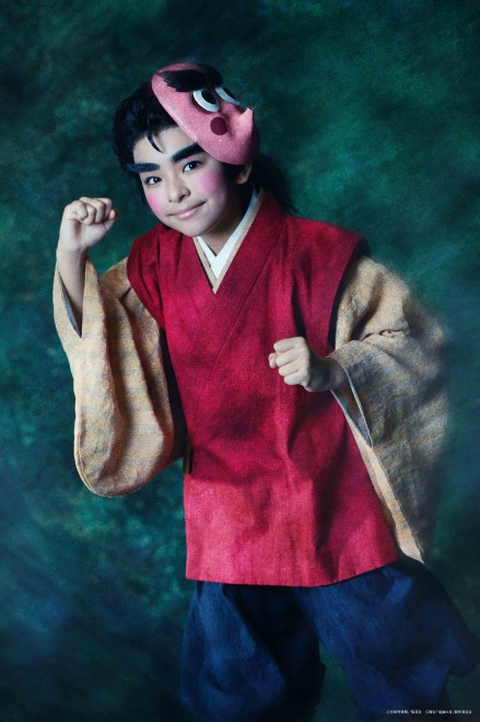 Damaseno Luka in a dual role as Kotetsu in Demon Slayer: The Stage - Part 5: Assault on the Swordsmith Village