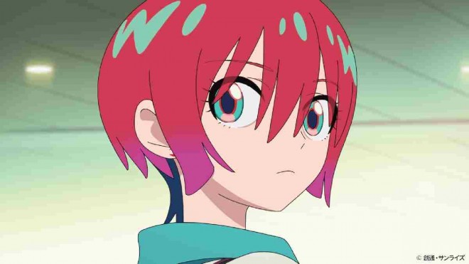 Scene cut from Mobile Suit Gundam GQuuuuuuX