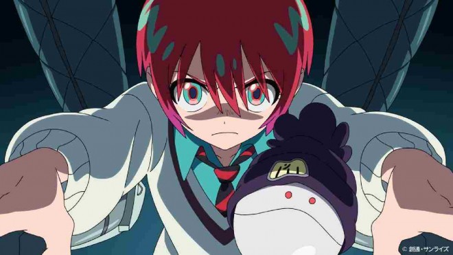 Scene cut from Mobile Suit Gundam GQuuuuuuX