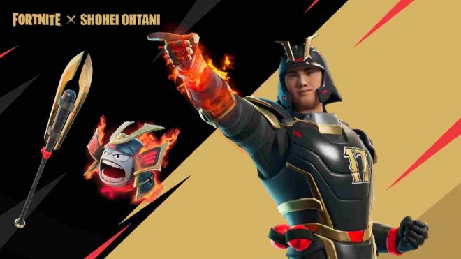 Shohei Ohtani x Fortnite collaboration