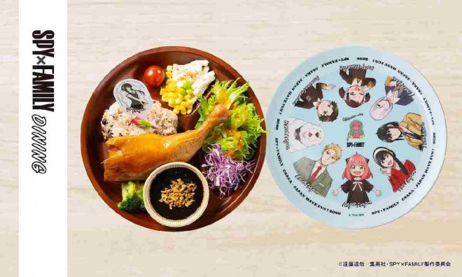 SPY×FAMILY food booth menu