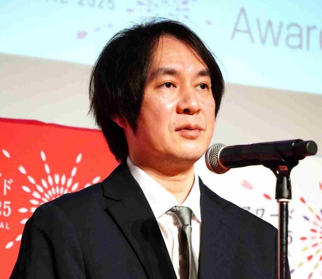 TAAF 2025: Madhouse producer Yuichiro Fukushi accepting the award for Frieren: Beyond Journey’s End*