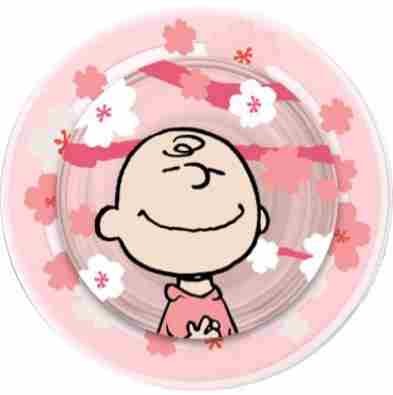 PopSockets MagSafe Grip for iPhone – Charlie Brown Cherry Blossom