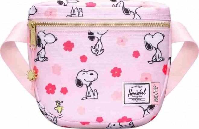 Herschel Settlement Hip Pack – Snoopy Cherry Blossom (Pink)