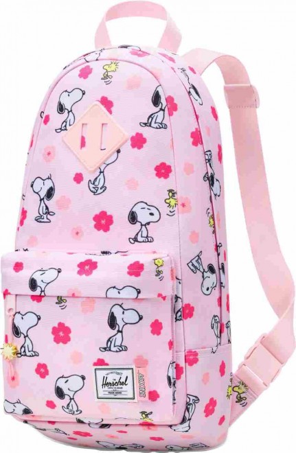 Herschel Heritage Shoulder Bag – Snoopy Cherry Blossom (Pink)
