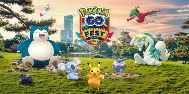 Pokémon GO Fest 2025 Osaka – Key Visual