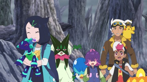 Scene from the anime Pokémon Horizons episode 89