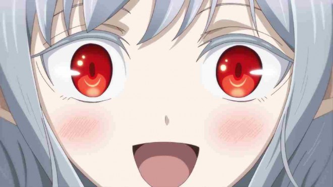 Scene cut from the TV anime Apocalypse Bringer Mynoghra: World Conquest Starts with the Civilization of Ruin