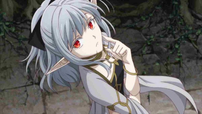 Scene cut from the TV anime Apocalypse Bringer Mynoghra: World Conquest Starts with the Civilization of Ruin