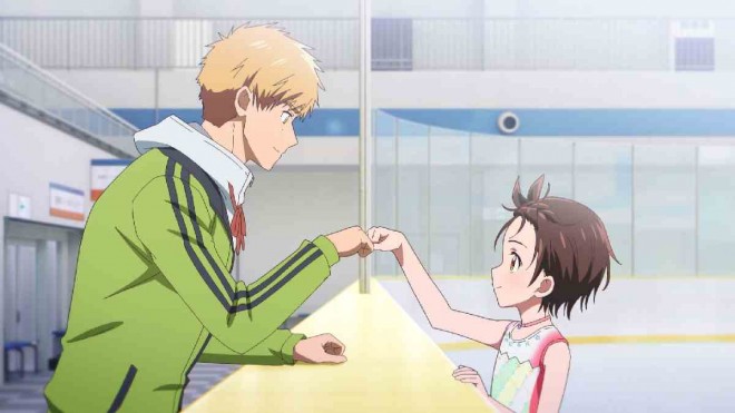 Scene cut from the final episode (Episode 13) of the Medalist anime