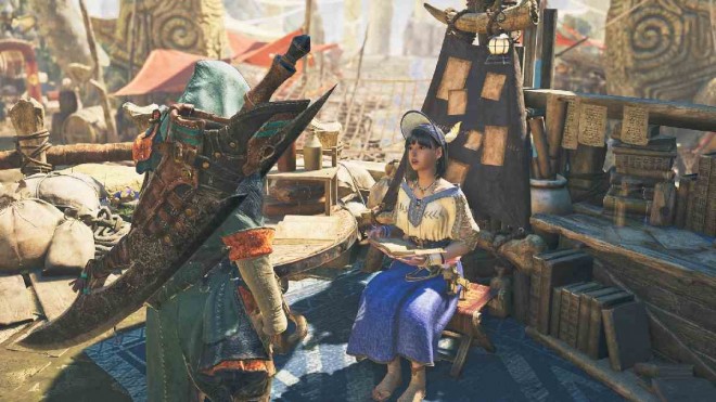 Scene from Monster Hunter Wilds Free Title Update Vol.1