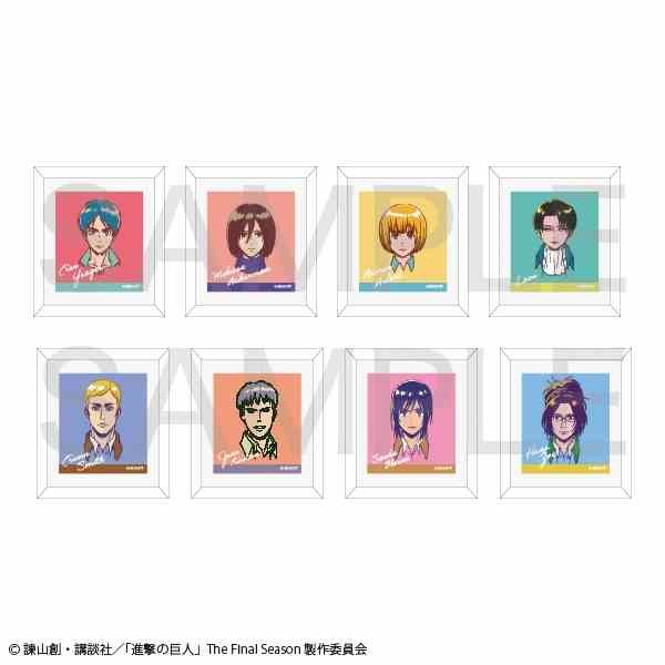 TV Anime "Attack on Titan" POP UP SHOP by WIT STUDIO Art make Trading Mini Frames