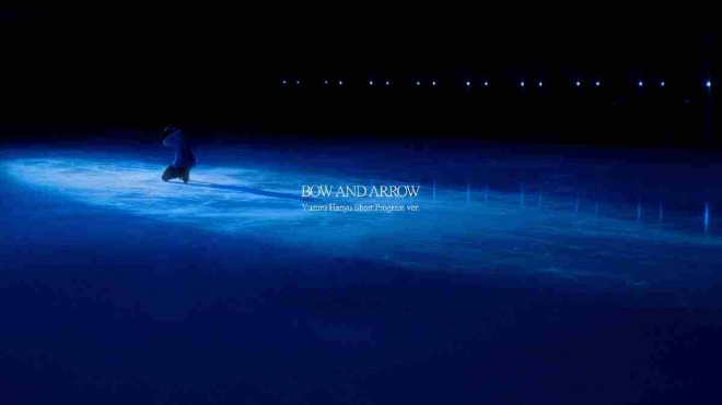 Yuzuru Hanyu skating scene from the music video