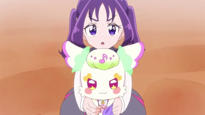 Scene from You and Idol Pretty Cure