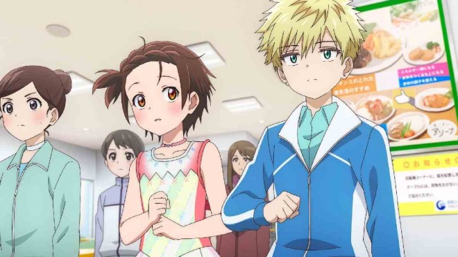 Scene cut from the final episode (Episode 13) of the Medalist anime