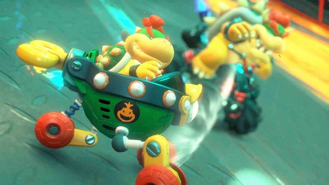 The newly announced "Mario Kart World" for Nintendo Switch 2