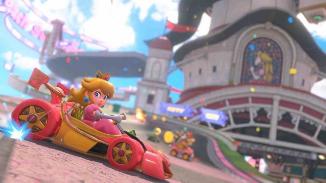 The newly announced "Mario Kart World" for Nintendo Switch 2