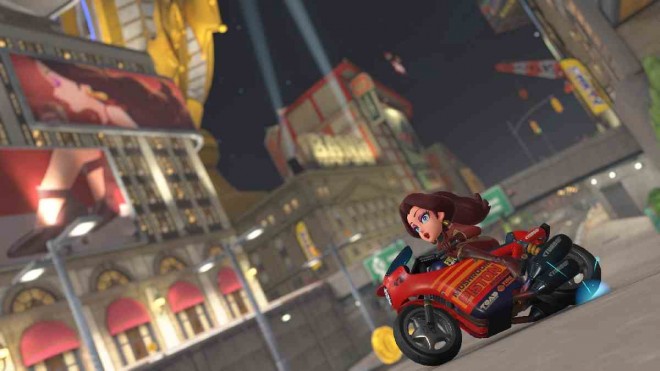 The newly announced "Mario Kart World" for Nintendo Switch 2