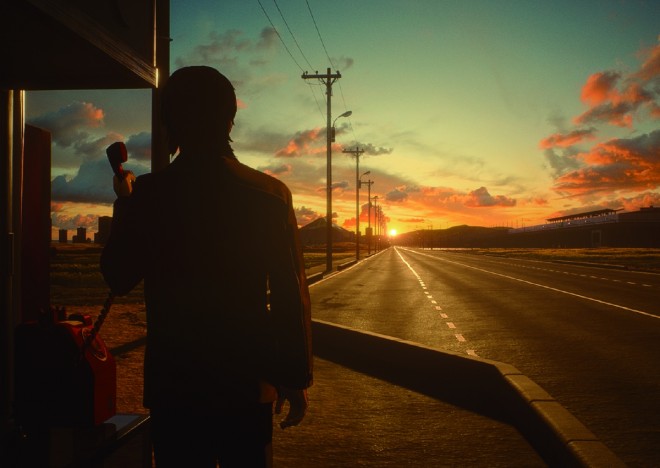 Preview pages from the official artbook of Shirow Masamune’s first exhibition, featuring iconic works like Appleseed and Ghost in the Shell