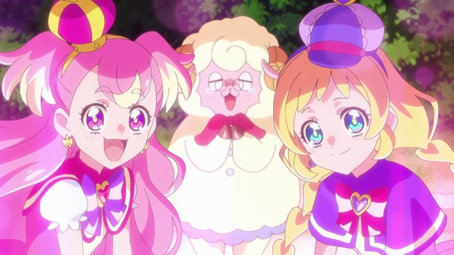 Scene cut from Wonderful Precure!