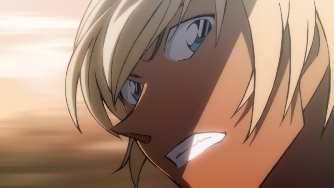 Scene from the "Detective Conan: The Golden Feast" commercial.