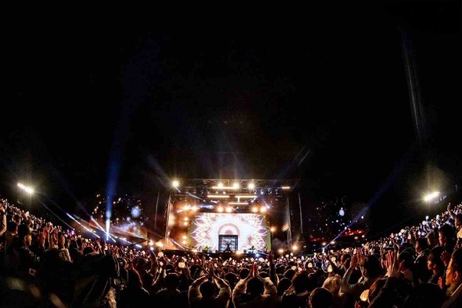 Ado performs during the Opening Special Live at Expo 2025 Osaka-Kansai’s opening day