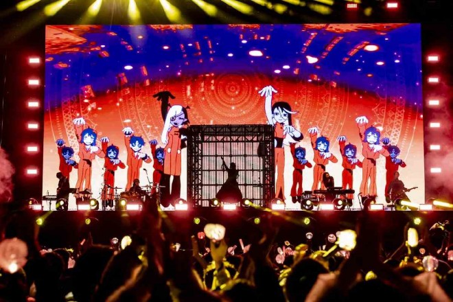 Ado performs during the Opening Special Live at Expo 2025 Osaka-Kansai’s opening day