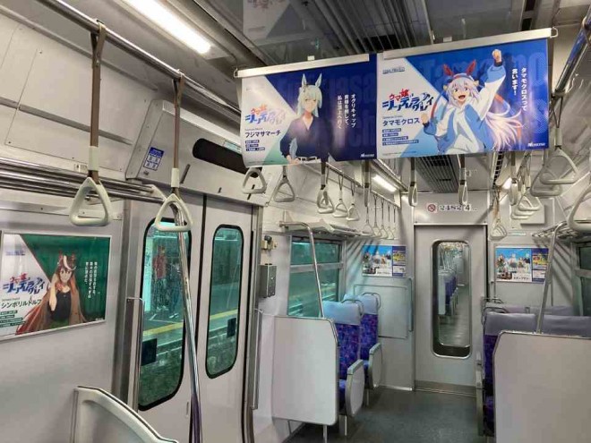 The Tokai Project featuring Uma Musume: Cinderella Gray and Meitetsu launches with an Oguri Cap-themed train