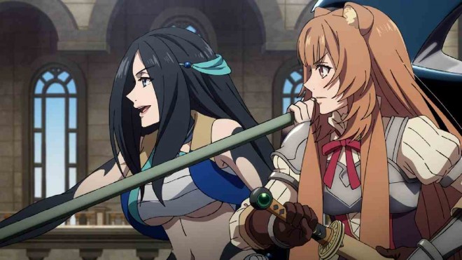 The Rising of the Shield Hero Season 4 premieres in July, with new characters and dramatic developments revealed in the latest PV.