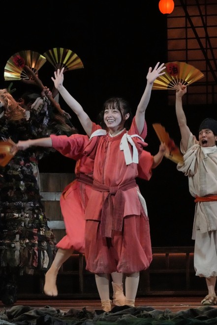 Stage performance of Spirited Away in Shanghai with Kanna Hashimoto