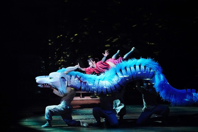 Stage performance of Spirited Away in Shanghai with Kanna Hashimoto