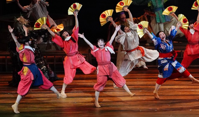 Stage performance of Spirited Away in Shanghai with Kanna Hashimoto
