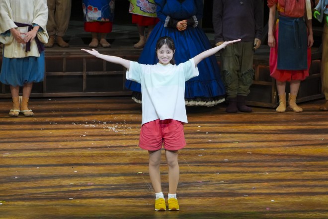 Stage performance of Spirited Away in Shanghai with Kanna Hashimoto