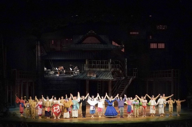 Stage performance of Spirited Away in Shanghai with Kanna Hashimoto