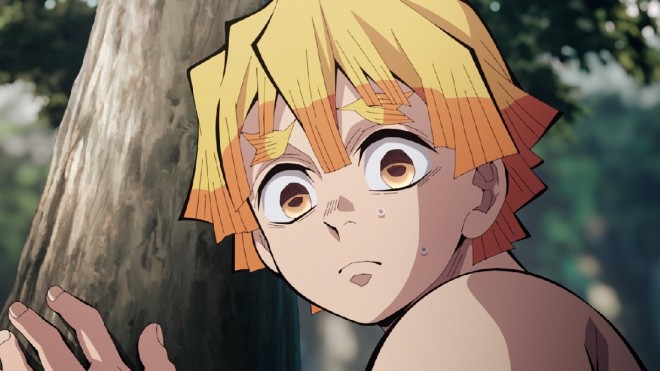 Zenitsu Agatsuma from Demon Slayer
