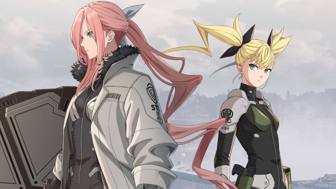 Screenshot from KAIJU NO. 8 THE GAME featuring original character Sagan Shinomiya voiced by Akari Kito.