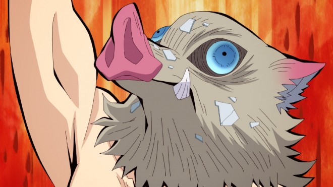 Inosuke Hashibira from Demon Slayer