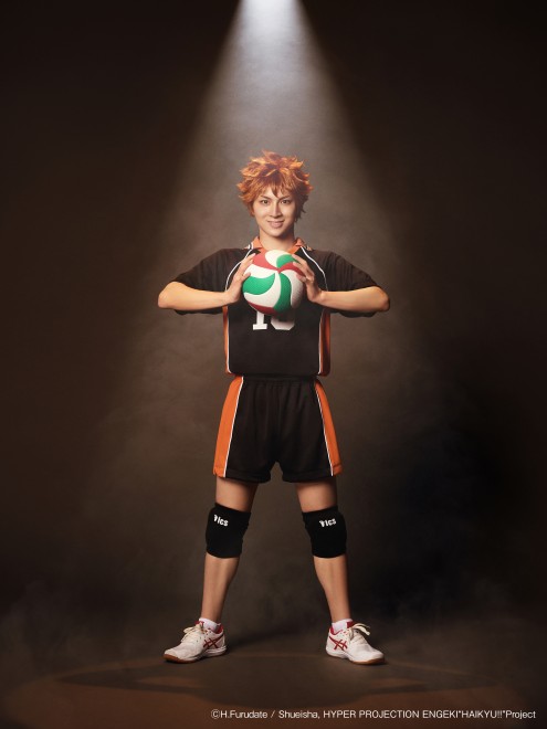 Stage play cast in full costume for the 2025 China Tour of Hyper Projection Play "Haikyu!!"