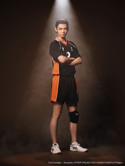 Stage play cast in full costume for the 2025 China Tour of Hyper Projection Play "Haikyu!!"