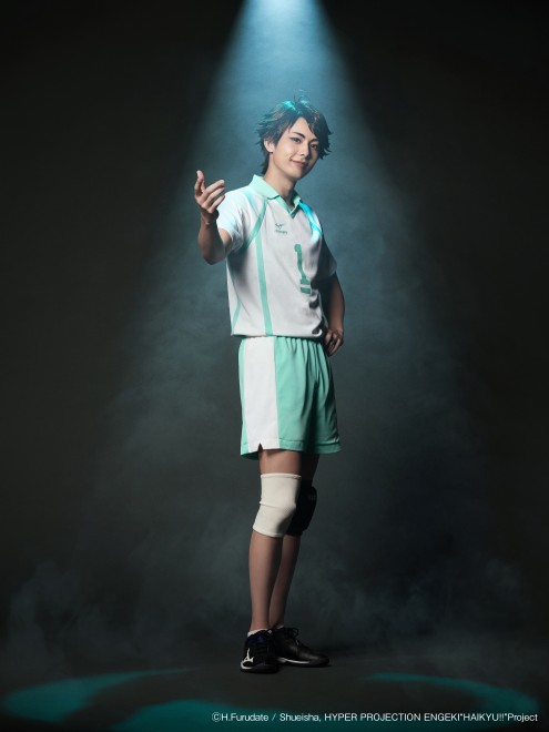 Stage play cast in full costume for the 2025 China Tour of Hyper Projection Play "Haikyu!!"
