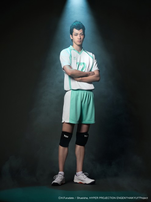 Stage play cast in full costume for the 2025 China Tour of Hyper Projection Play "Haikyu!!"