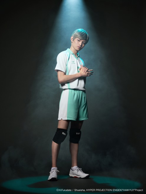 Stage play cast in full costume for the 2025 China Tour of Hyper Projection Play "Haikyu!!"