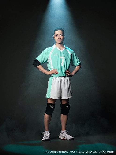 Stage play cast in full costume for the 2025 China Tour of Hyper Projection Play "Haikyu!!"