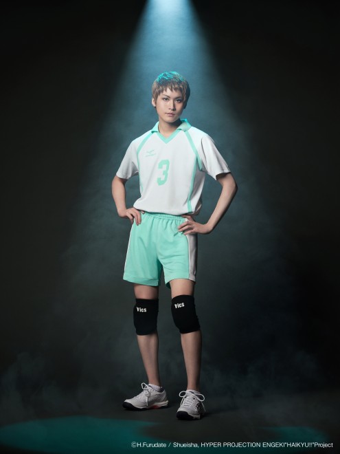 Stage play cast in full costume for the 2025 China Tour of Hyper Projection Play "Haikyu!!"