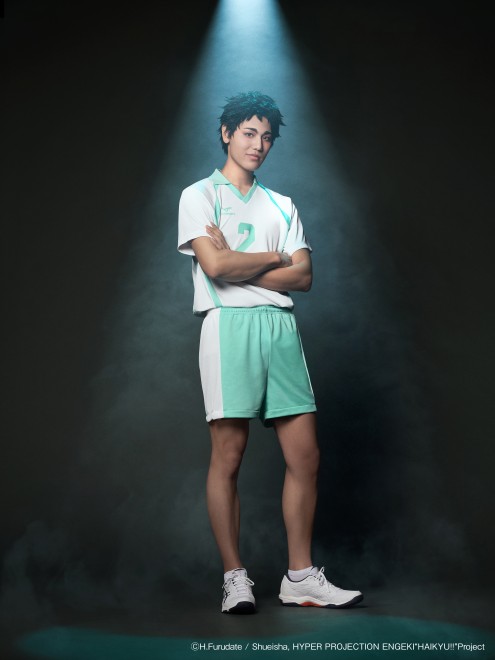 Stage play cast in full costume for the 2025 China Tour of Hyper Projection Play "Haikyu!!"