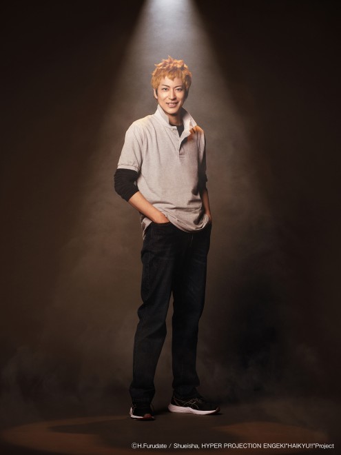 Stage play cast in full costume for the 2025 China Tour of Hyper Projection Play "Haikyu!!"