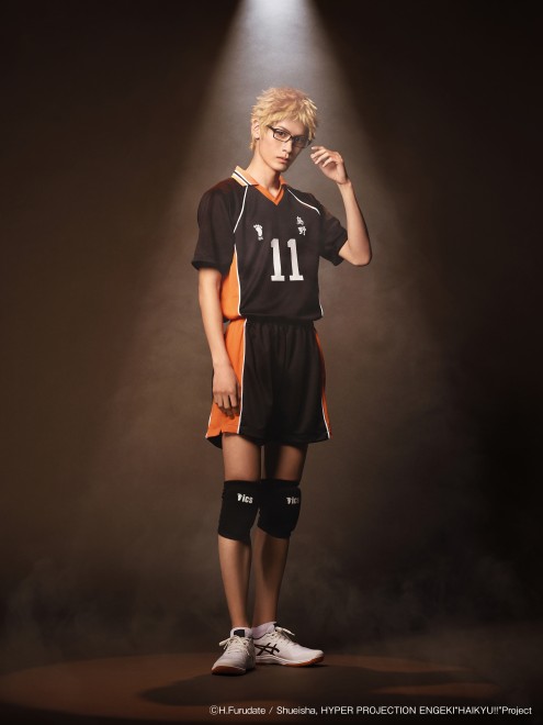 Stage play cast in full costume for the 2025 China Tour of Hyper Projection Play "Haikyu!!"