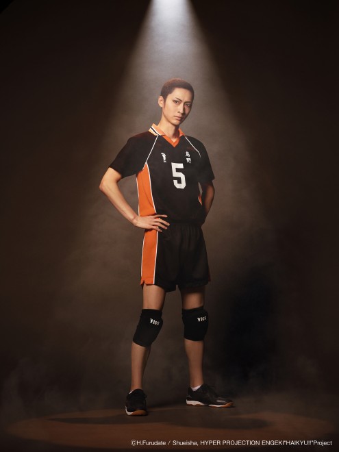Stage play cast in full costume for the 2025 China Tour of Hyper Projection Play "Haikyu!!"