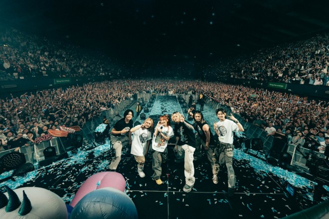 YOASOBI performing during their European debut tour in Barcelona and London.