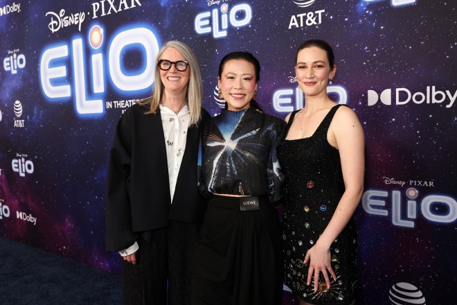 Naomi Watanabe at the world premiere of Pixar’s Elio, held at El Capitan Theatre, Los Angeles. She voices Ambassador Auva in both English and Japanese versions.